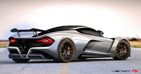 Hennessey Venom F5 - 1.400 KS i 465 km/h!