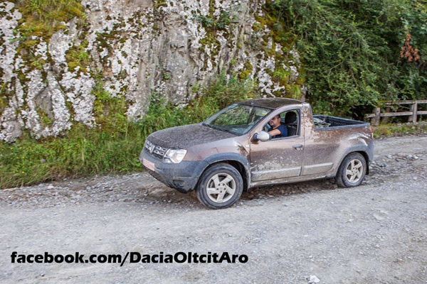 Dacia Duster pick-up snimljena tokom testiranja + FOTO