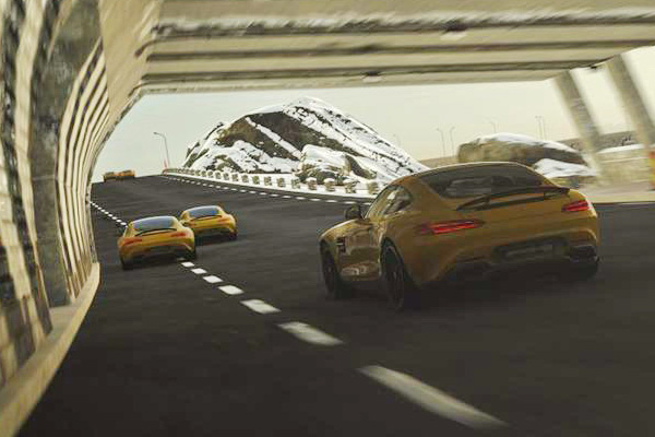 Mercedes-AMG GT na novim snimcima - premijera sutra!