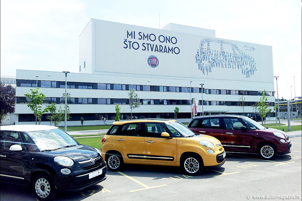 FIAT Automobili Srbija privremeno smanjila proizvodnju u Kragujevcu