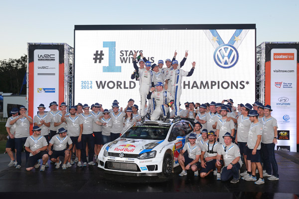 WRC - Volkswagen novi-stari šampion sveta u reliju!