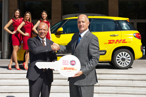 Kompanija DHL obnovila svoj vozni park vozilima marke FIAT