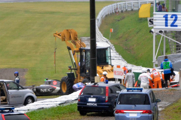 F1: Udes Bianchija - zelena zastava je pravilno pokazana