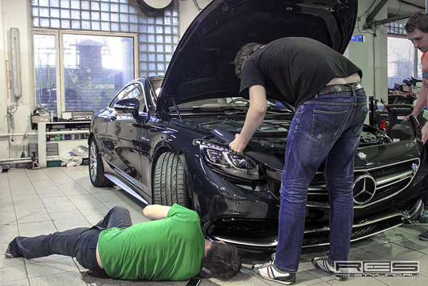 Kada Rusi tjuniraju Mercedes S63  Coupe, to izgleda ovako + FOTO