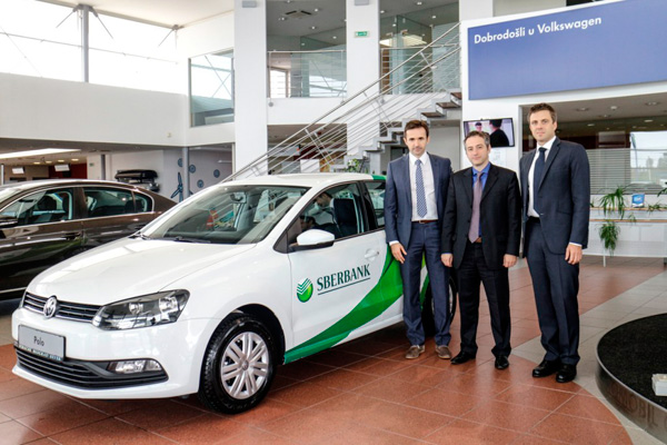 Volkswagen i Audi - novi vozni park Sberbank 