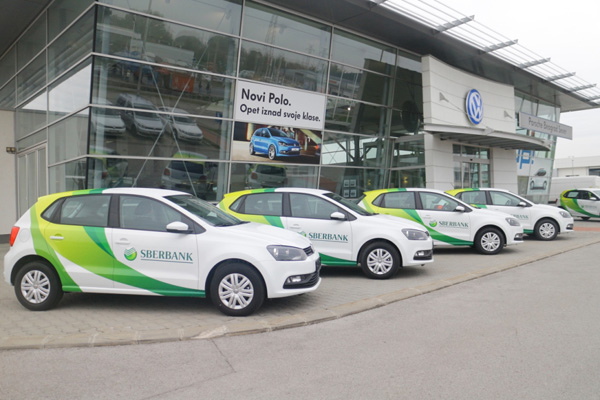 Volkswagen i Audi - novi vozni park Sberbank 