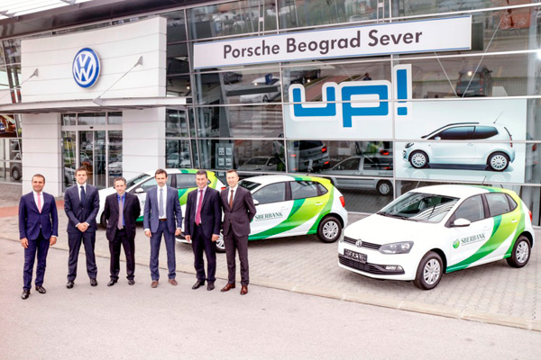 Volkswagen i Audi - novi vozni park Sberbank 
