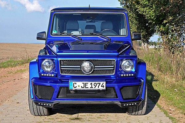 Mercedes-Benz G 400 CDI - plav, širok i moćan