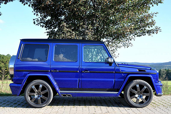 Mercedes-Benz G 400 CDI - plav, širok i moćan