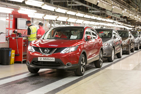 Nissan u Sunderlandu slavi 2 miliona proizvedenih modela Qashqai