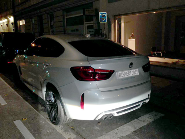 BMW X6 M (2015) prvi put snimljen na ulici