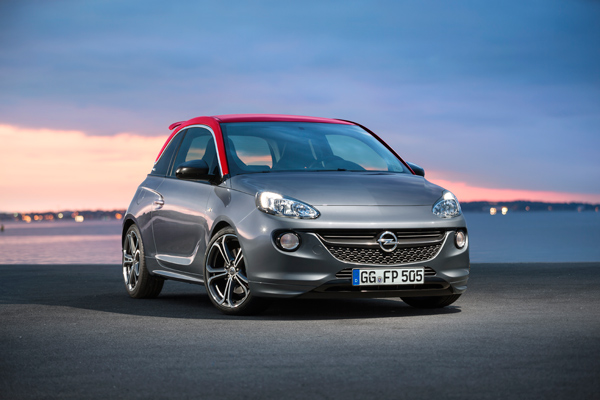 Opel ADAM S: Energična sportska zvezda dostupna već od 18.690€*