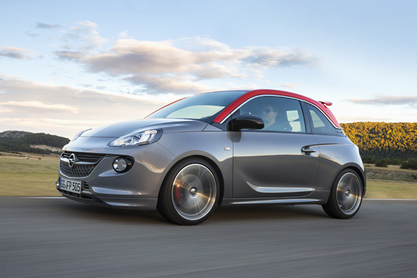 Opel ADAM S: Energična sportska zvezda dostupna već od 18.690€*