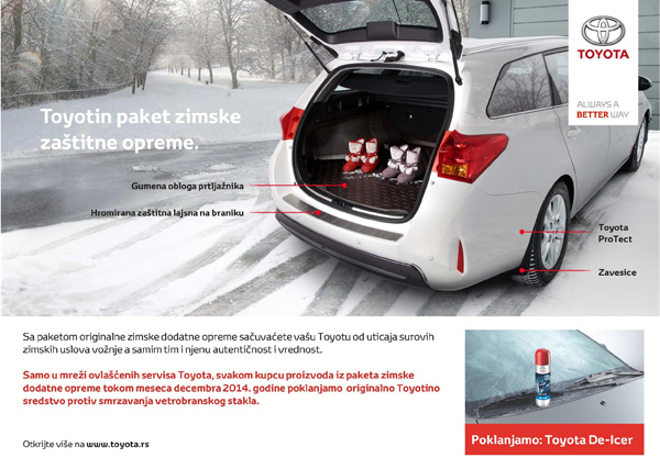 Velika Toyotina jesenja akcija za bezbrižnu zimu
