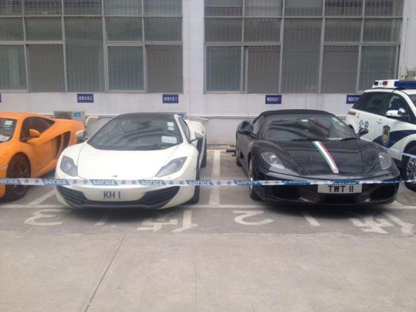 Policija u Kini zaplenila dvanaest superautomobila + FOTO