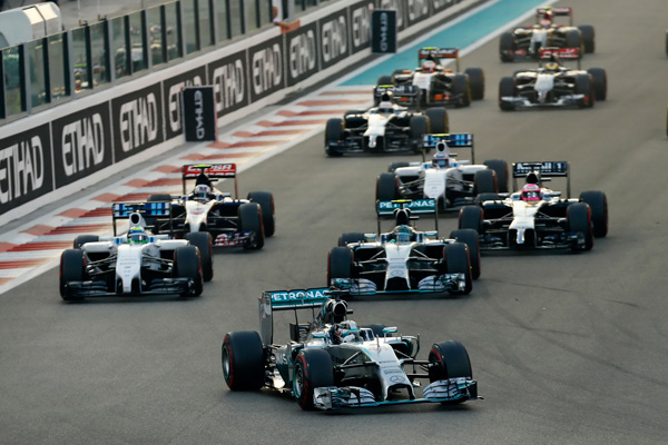 Formula 1 - Lewis Hamilton F1 šampion 2014