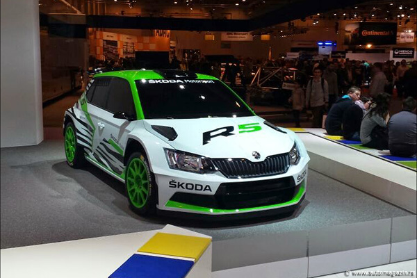 Essen Motor Show 2014 - Škoda Fabia R5 na prvim 