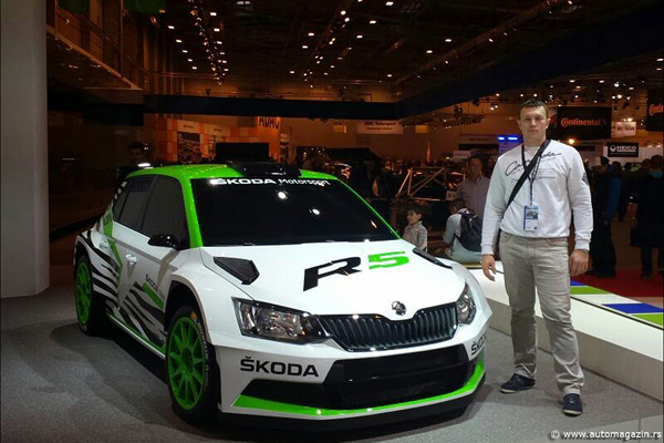 Essen Motor Show 2014 - Škoda Fabia R5 na prvim 