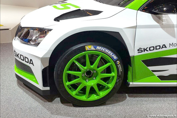 Essen Motor Show 2014 - Škoda Fabia R5 na prvim 