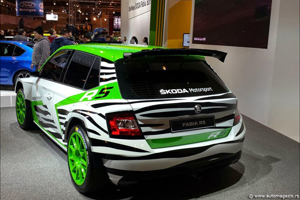 Essen Motor Show 2014 - Škoda Fabia R5 na prvim 