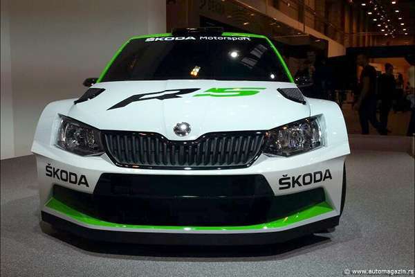 Essen Motor Show 2014 - Škoda Fabia R5 na prvim 