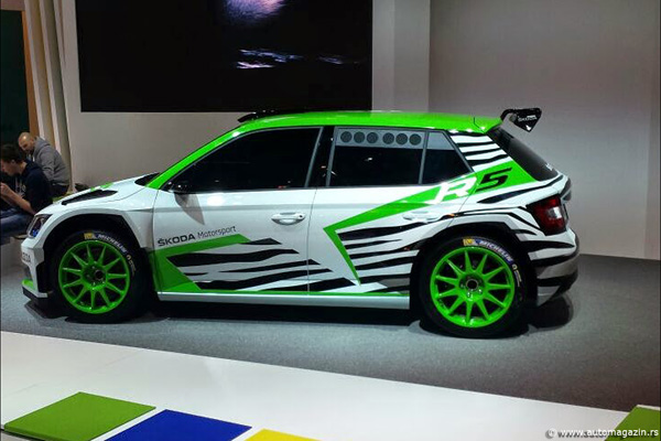 Essen Motor Show 2014 - Škoda Fabia R5 na prvim 