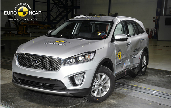 Novi Kia Sorento sa maksimalnih pet zvezdica po Euro NCAP