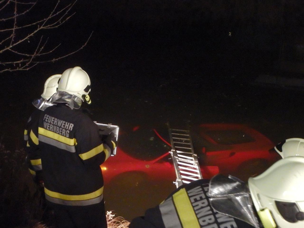 Ferrari F430 Spider završio u ribnjaku zbog brze vožnje (foto)