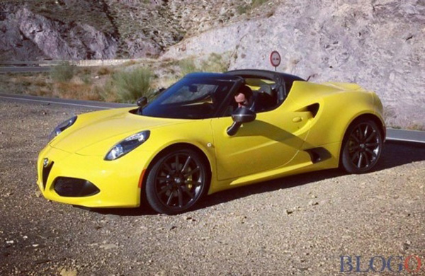 Alfa Romeo 4C Spider - špijunske fotografije