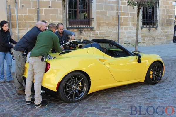 Alfa Romeo 4C Spider - špijunske fotografije