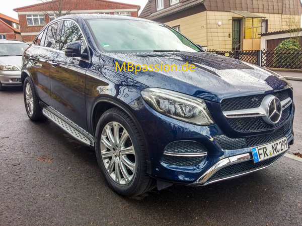 Mercedes-Benz GLE Coupe snimljen na ulici (foto)
