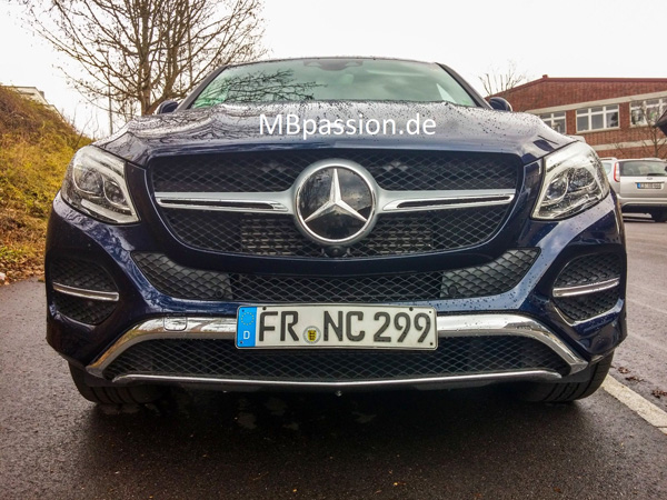 Mercedes-Benz GLE Coupe snimljen na ulici (foto)