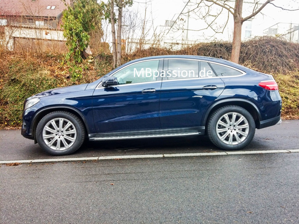 Mercedes-Benz GLE Coupe snimljen na ulici (foto)