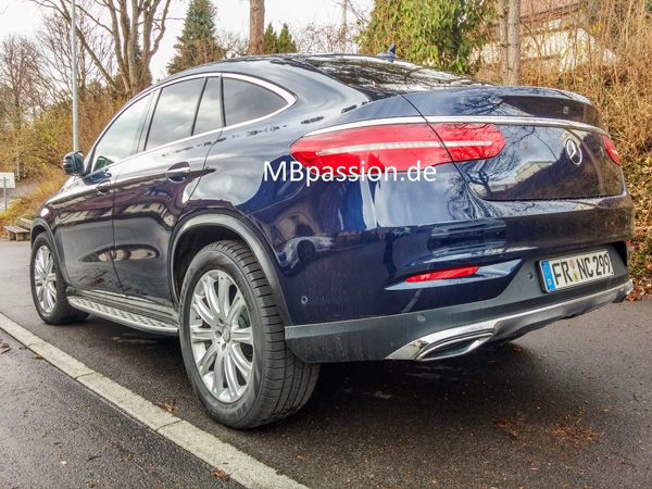 Mercedes-Benz GLE Coupe snimljen na ulici (foto)