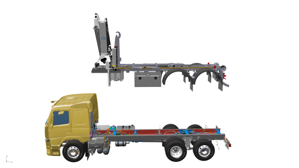Brža isporuka kupcima uz pomoć Volvo Trucks 3D crteža šasije