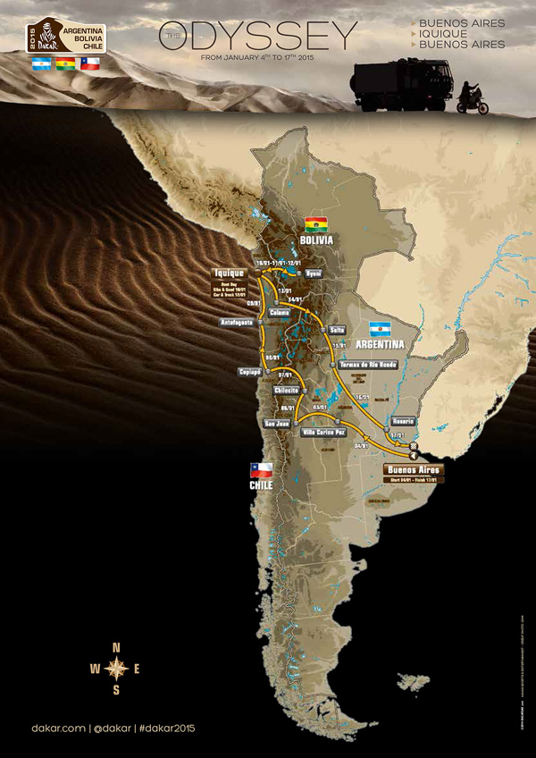 Dakar 2015 kuca na vrata, pripremite se!