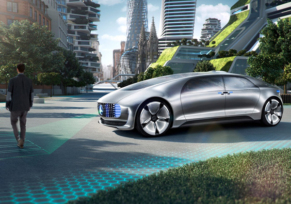 CES 2015: Mercedes-Benz predstavio F 015