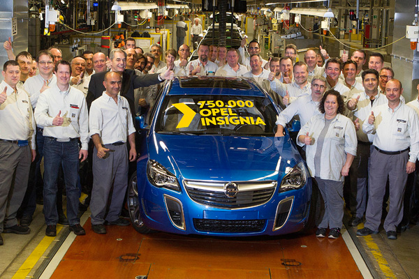 750.000 Opel Insignia: Jubilej za uspešnu perjanicu