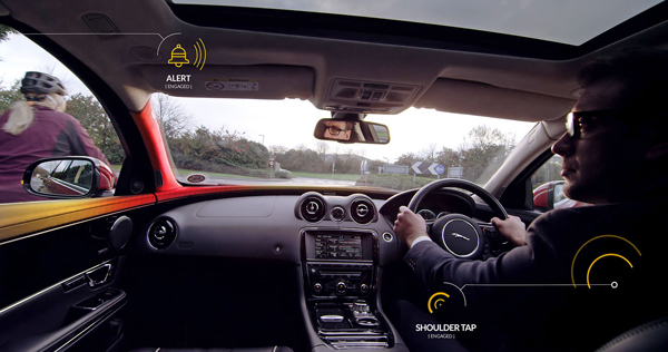Jaguar Land Rover razvija sistem upozorenja na bicikliste (foto+video)