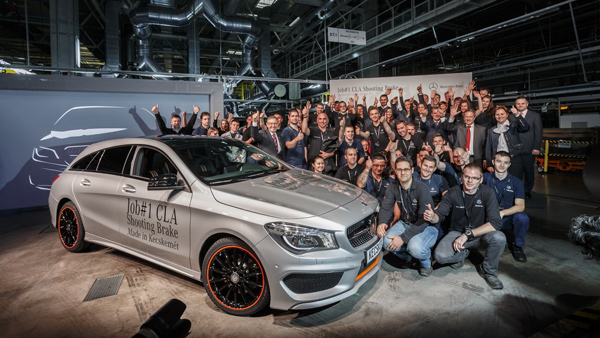 Mercedes-Benz pokrenuo proizvodnju modela CLA Shooting Brake 