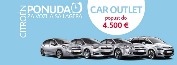 Citroën Car Outlet - akcija za najbrže