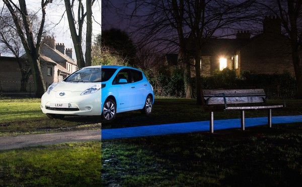 Nissan prvi u svetu predstavio farbu koja sija u mraku (foto)