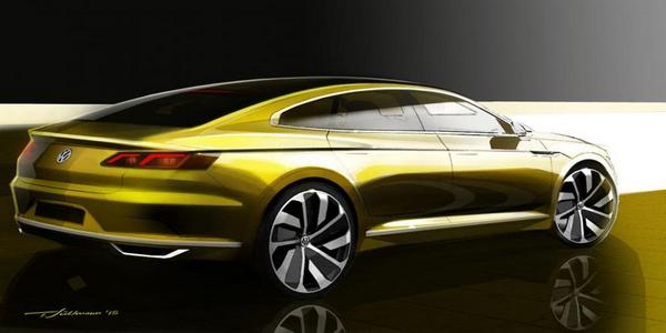 Novi Volkswagen CC stiže u Ženevu kao koncept - prve skice