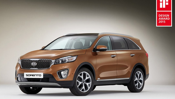 Prestižna dizajnerska nagrada za novi Kia Sorento
