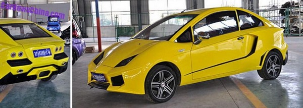 Kinezi kopirali Lamborghini Aventador - ima 10 električnih konja!