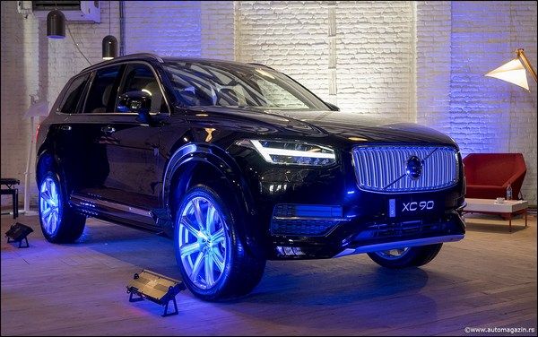 U Beogradu premijerno prikazan novi model Volvo-a XC90 (FOTO)