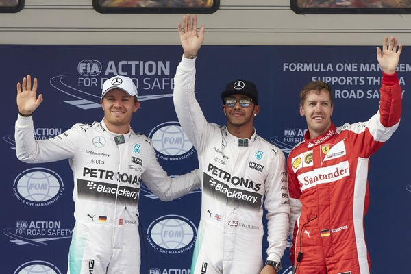 F1 VN Kine - Mercedes najbrži, Hamilton startuje sa pole pozicije