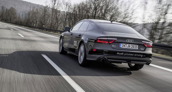 Audi testira bespilotni A7 na autoputu u Nemačkoj (foto+video)