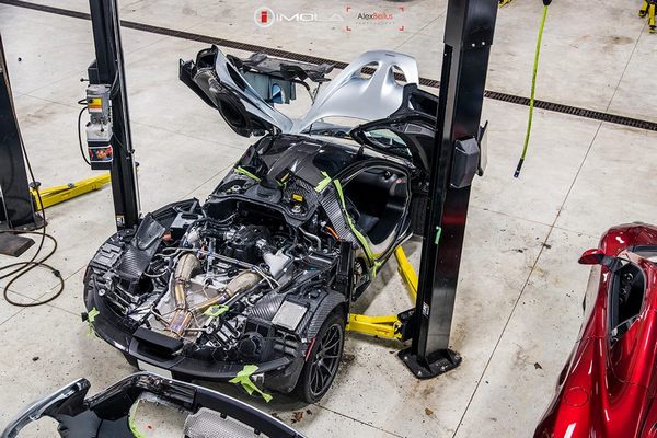 McLaren P1 u servisu - ovo još niste videli (foto)
