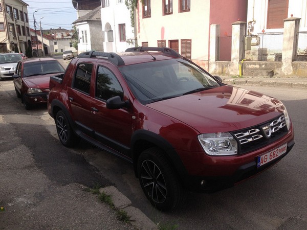 Dacia Duster pick-up snimljena bez maske - kako vam se sviđa?